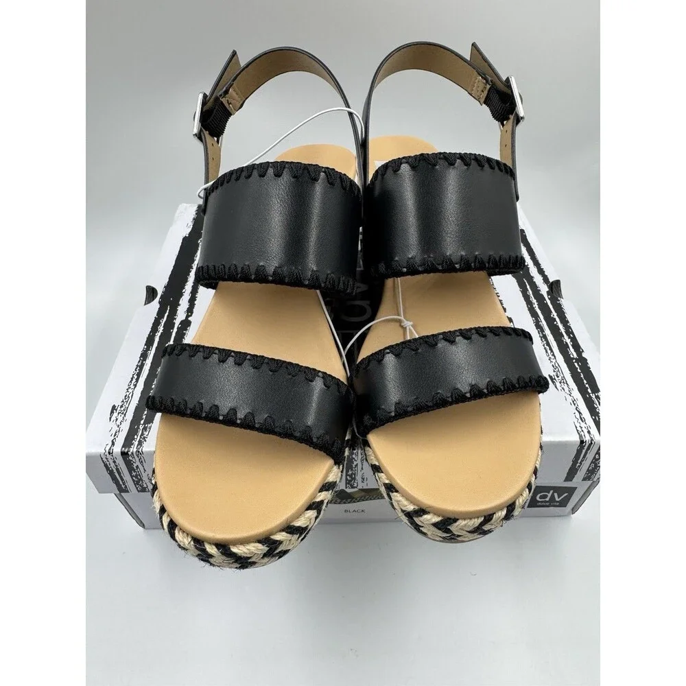 DV by Dolce Vita Women's Esmaya Wedge Sandals Size 7.5